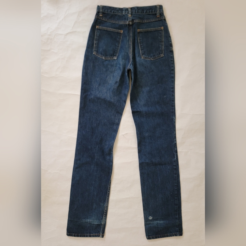 Y2K BULLDOG Jeans Hi Rise Womens 7/8 Tall 26x34 100% Cotton Vtg
